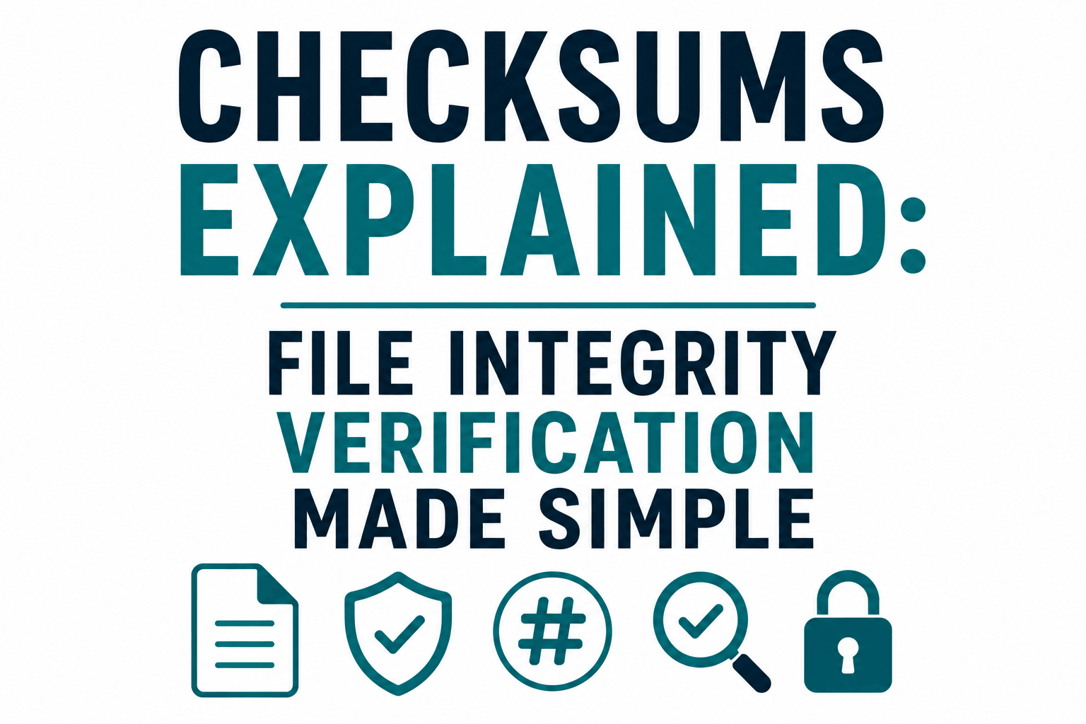 What Are Checksums