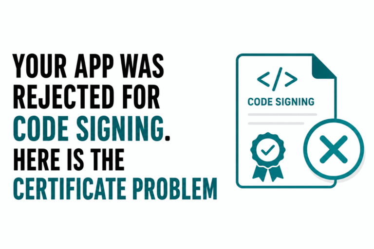 App Store Code Signing Errors