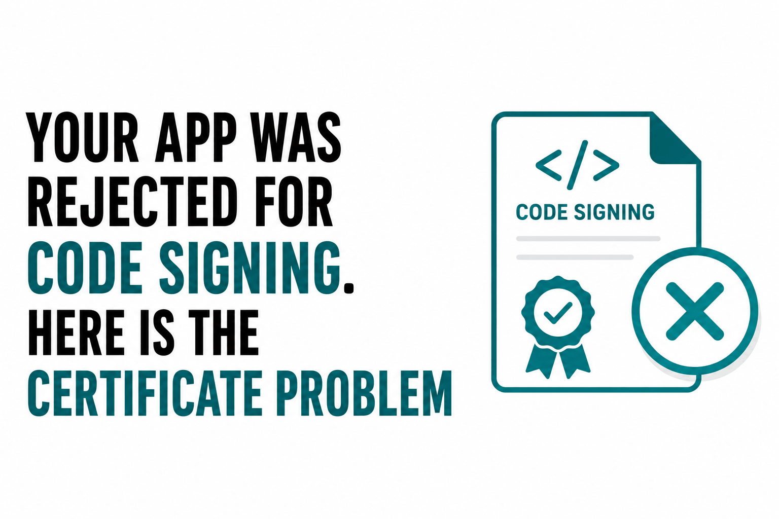 App Store Code Signing Errors