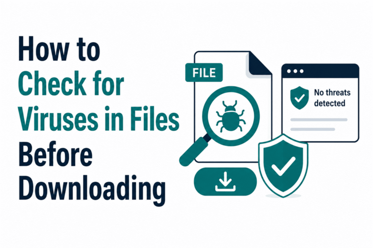 How to Check for Viruses in Files Before Downloading